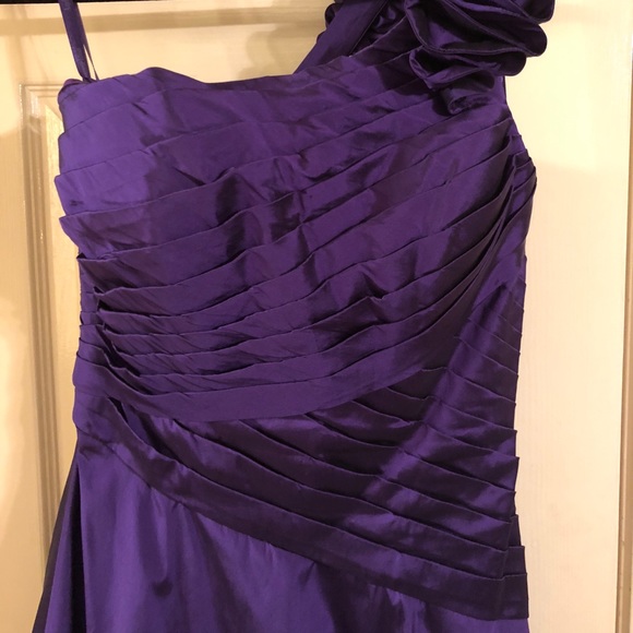 royal purple evening gowns